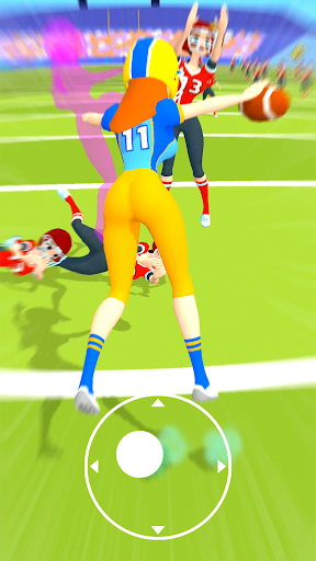 Girl’s Touchdown: 3D Football Screen 2