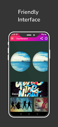 Haiti Music Radio Screen 2