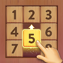Number Slide: Wood Jigsaw Game