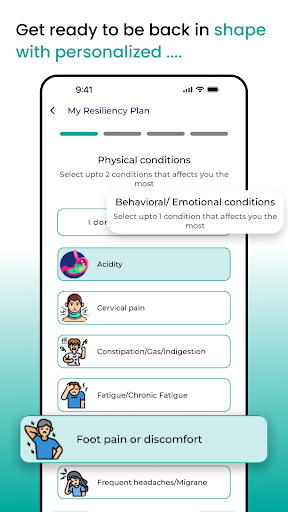 Resiliency Program Screen 3