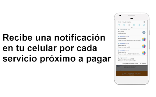 Multipagos. Pago de servicios desde tu celular