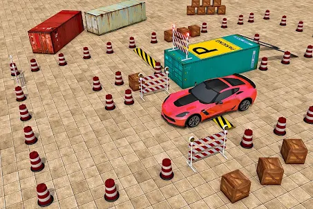 Sports car parking 3D Sim& lux
