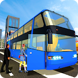 Modern Bus Public Transport Driver 2018 icon