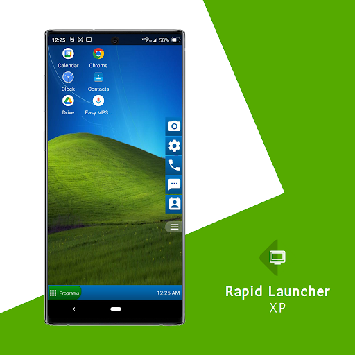 Android application Rapid Launcher XP screenshort