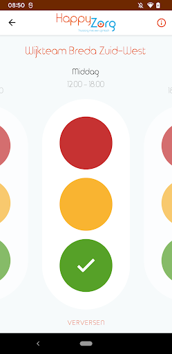 HappyZorg - Stoplicht Screen 2