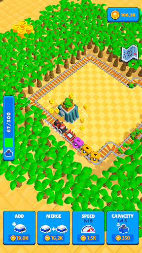 Train Miner: Idle Railway Game - Simulation - games