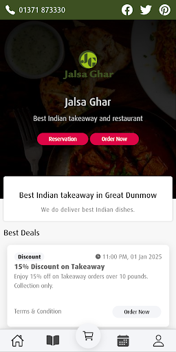 Android application Jalsa Ghar screenshort