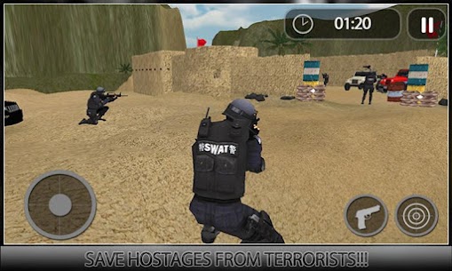 Swat Team Counter Attack Force MOD APK v1.2.1 Download [Unlimited Money] 3