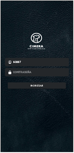 Cimera APP Screen 2