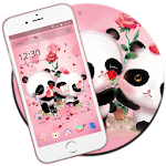 Cover Image of Download Pink Panda Love 1.1.8 APK