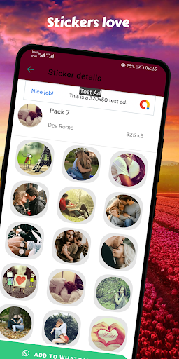 WASticker Love Romantic Screen 2