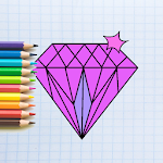 Cover Image of ダウンロード Jewelry Coloring Book  APK