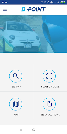 Android application D-POINT screenshort