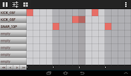 screenshot of GrooveMixer Beat Maker