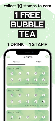 Bubble CiTea Screen 2