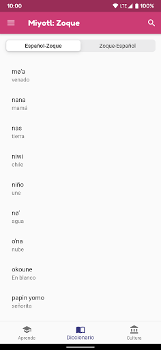 Miyotl: Aprende una lengua mex Screen 3