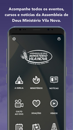 Android application AD Ministério Vila Nova screenshort