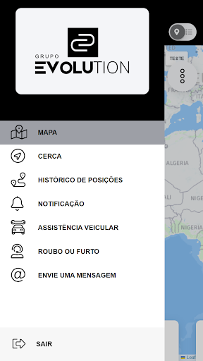Android application Grupo Evolution screenshort
