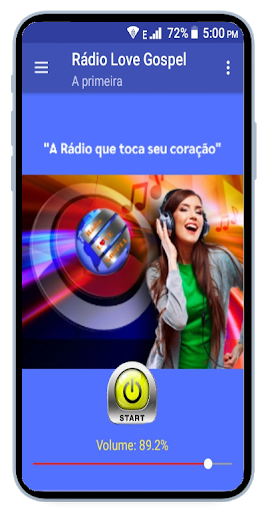 Android application Rádio Love Gospel screenshort