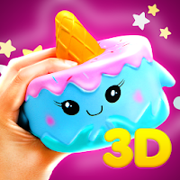 3D Squishyおもちゃkawaiiソフトストレス解放ゲ