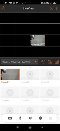 Android application IH-VIEW screenshort