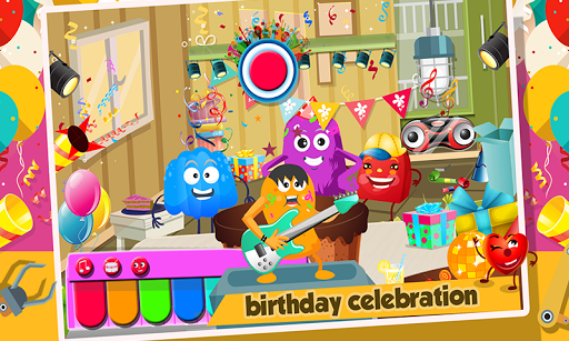 Birthday cakes and decoration