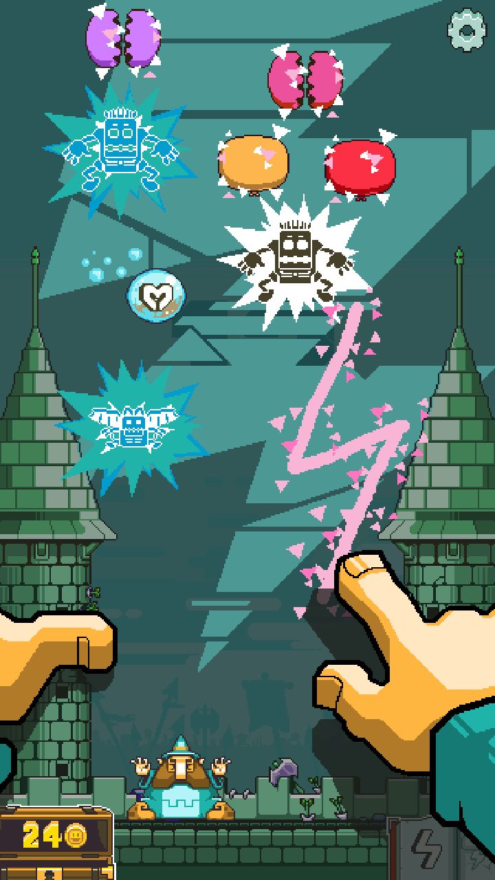 Android application Magic Touch: Wizard for Hire screenshort
