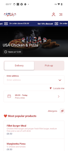 USA Chicken and Pizza