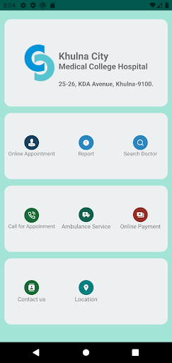 Android application KCMCH screenshort