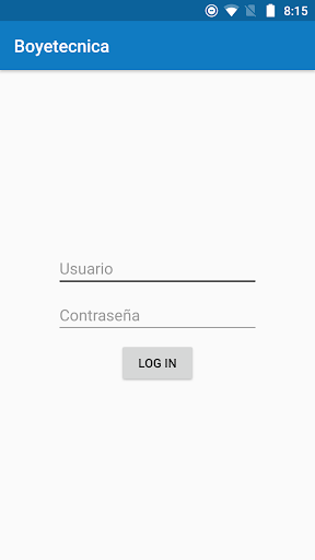 Android application Boyetecnica screenshort