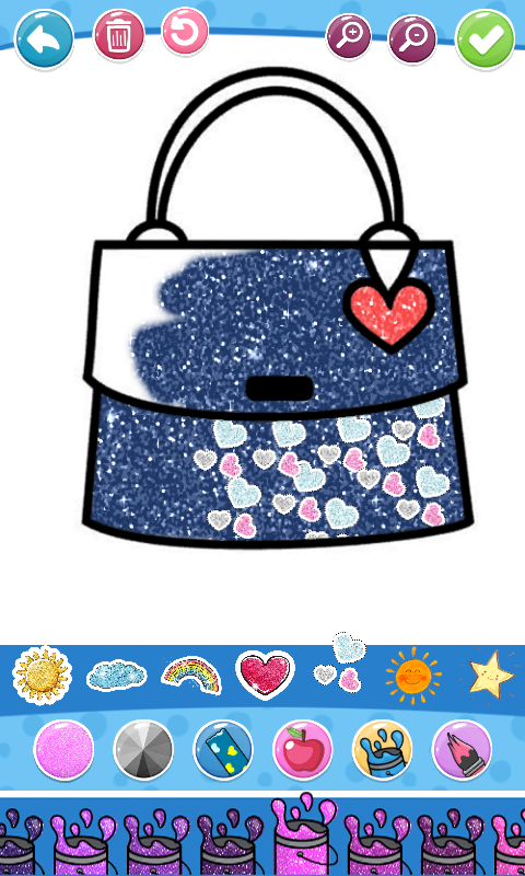 Glitter Beauty Accessories Coloring and drawing  Featured Image for Version 