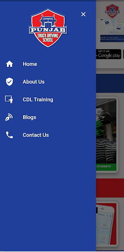 Android application Punjab Truck Driving School screenshort