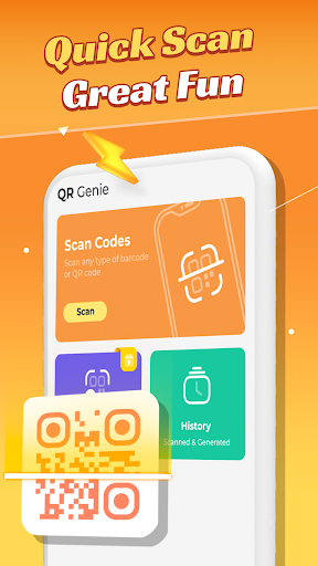 QR Genie:ScanSwift Screen 2