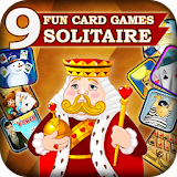 9 Fun Solitaire Games Premium icon