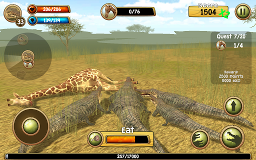 Télécharger Wild Crocodile Simulator 3D APK MOD (Astuce) screenshots 5