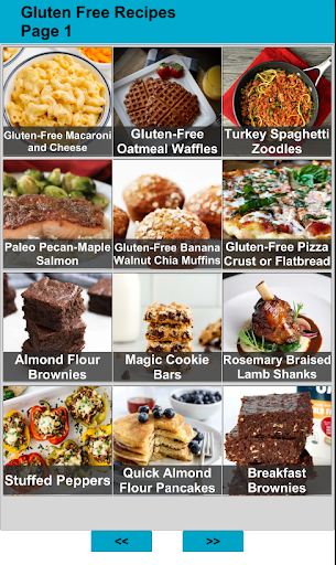 Android application 120 Gluten Less Recipes screenshort