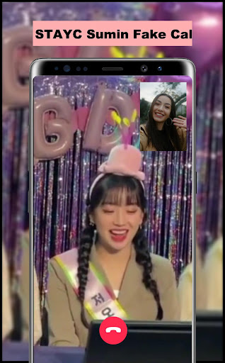 STAYC Sumin Fake Call Screen 3