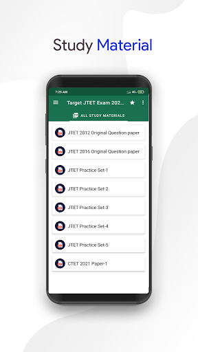 JTET Preparation App Screen 3