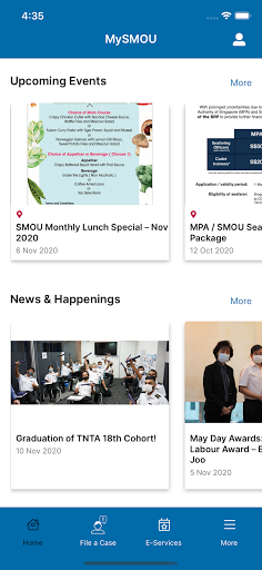 MySMOU Screen 2
