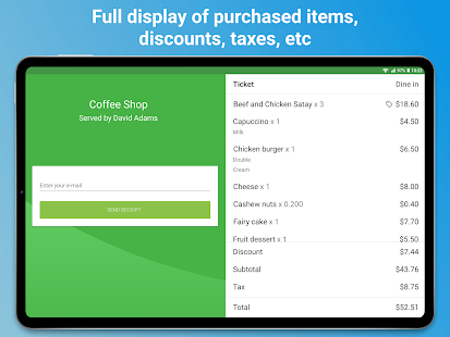 Loyverse CDS  Customer Display Screenshot