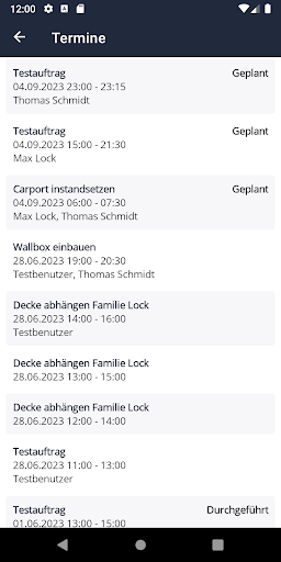 Carvada - Der Handwerks-Planer Screen 2