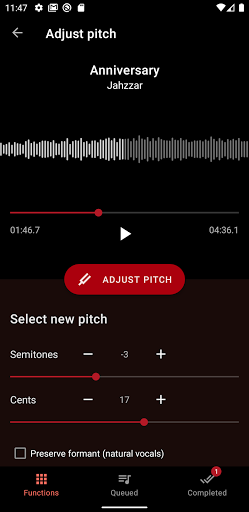 Screenshot of Music Editor