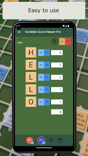 Android application Scrabble Score Keeper Pro screenshort