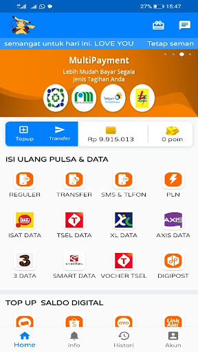 Android application OPPULSA REBORN screenshort