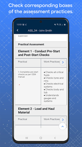 INX Assessor Screen 3