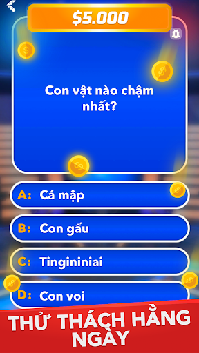 Triệu Phú - Đố vui, Hỏi & Đáp Mod Mở Khóa All