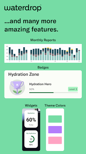Screenshot of waterdrop® Hydration App