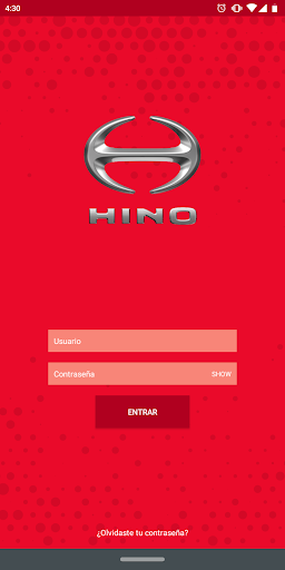 Android application Capacitación e-learning Hino screenshort