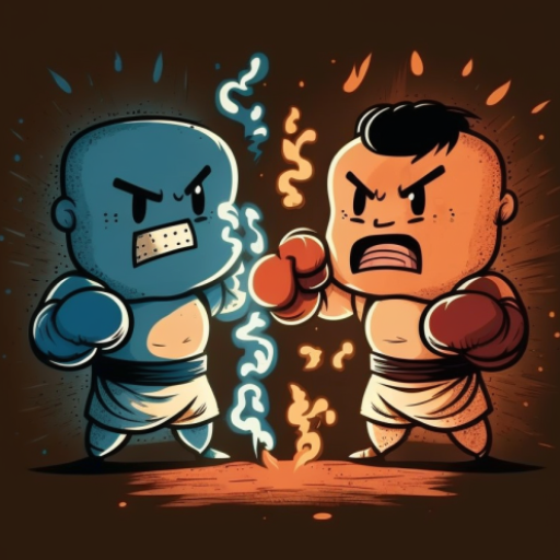 Smash Your Bro - 2 Player Game logo