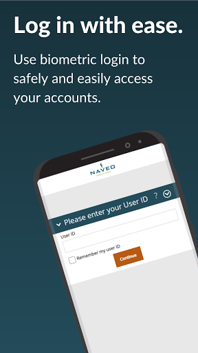 Naveo Mobile Access Screen 2